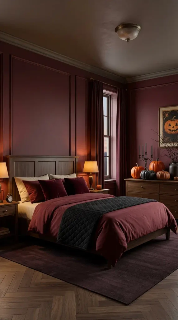 Romantic Halloween bedroom ideas