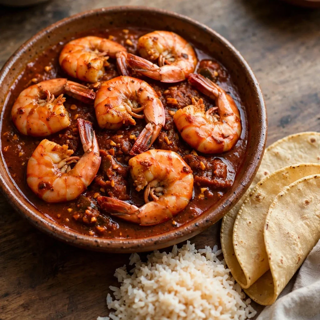 Camarones a la Diabla