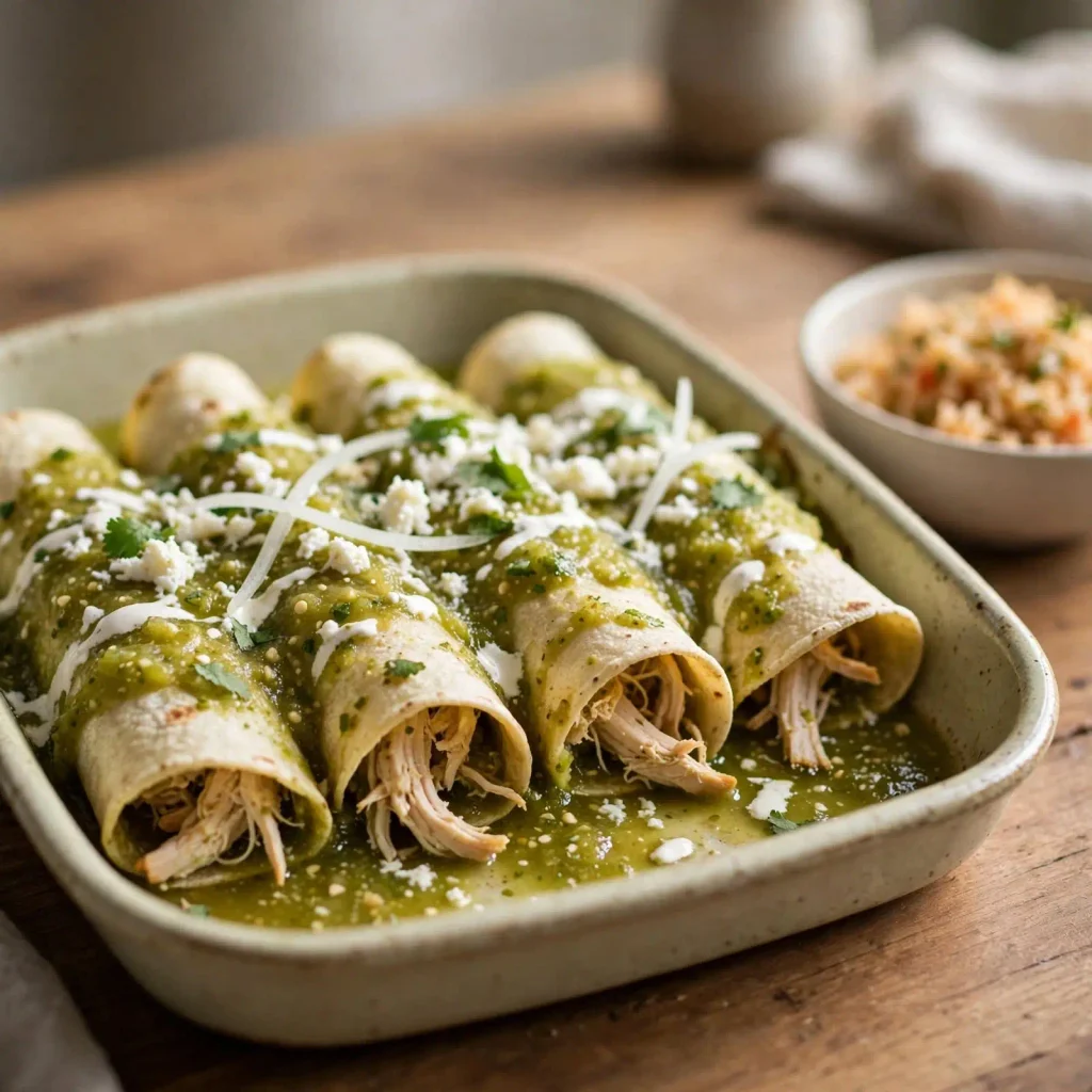 Enchiladas Verdes