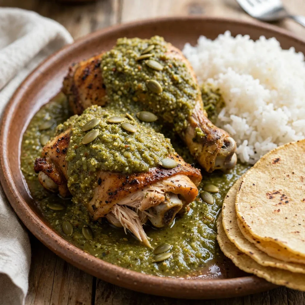 Pollo al Pipián Verde