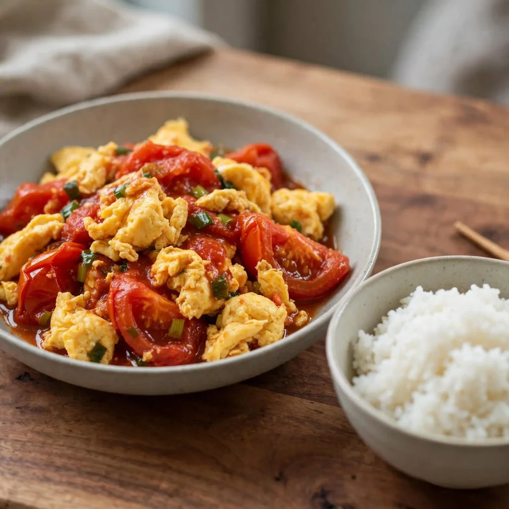 Tomato and Egg Stir-Fry